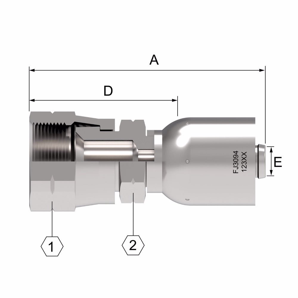 Danfoss FJ3094-0606S Conexión